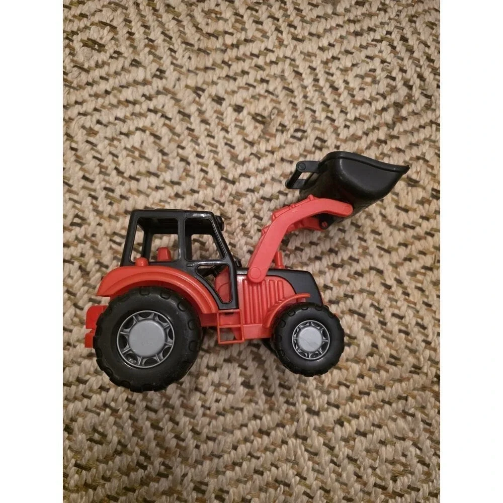 Polesie Toy Tractors Pull-Back Ray Toys‎ Loose Red